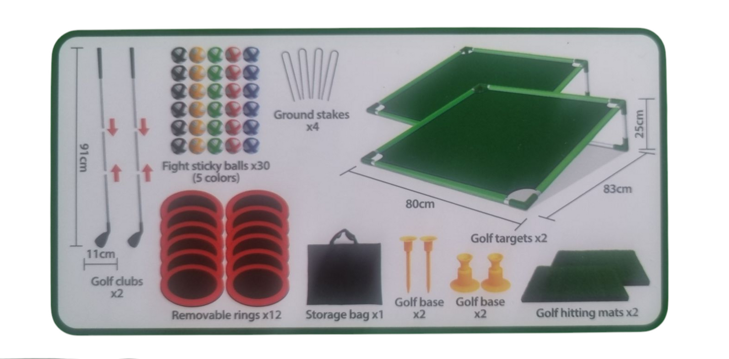 Golf æfingasett